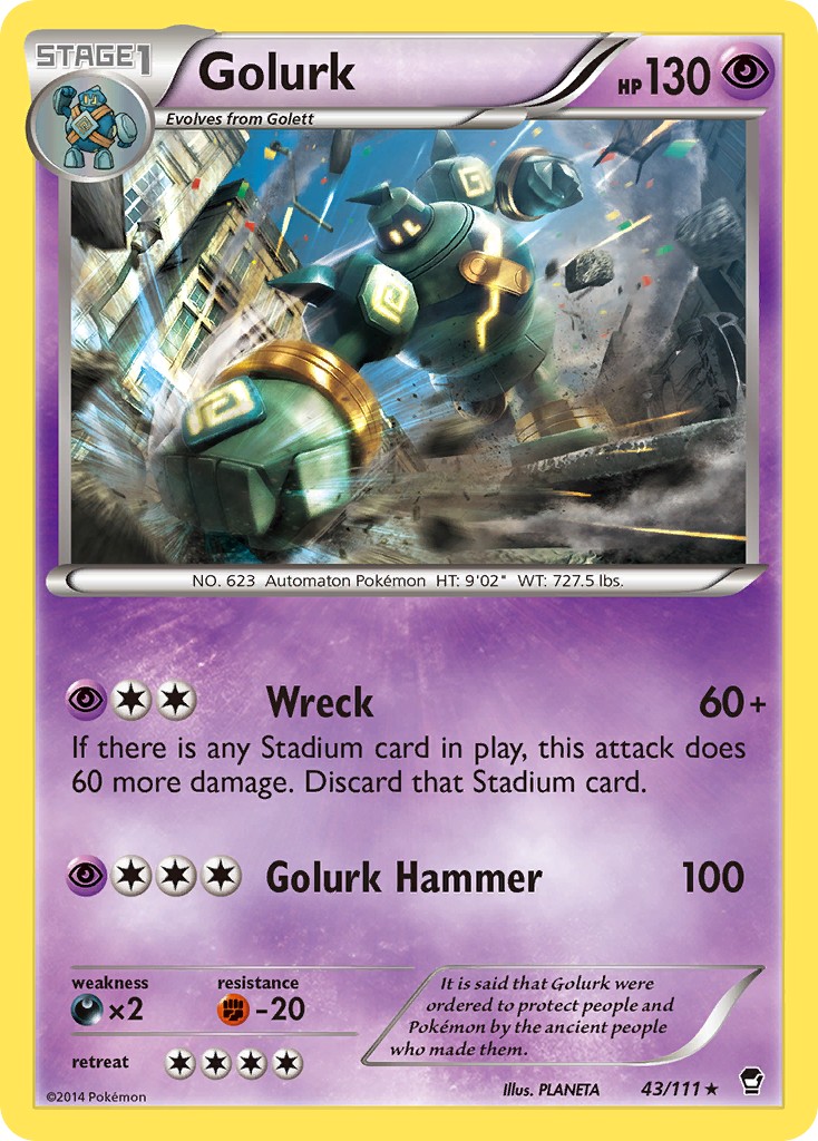 2014 Pokémon Furious Fists 2014 Pokémon Furious Fists #43 trading card