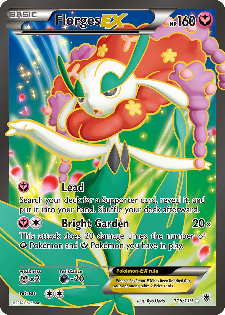 2014 Pokémon Phantom Forces 2014 Pokémon Phantom Forces #116 trading card