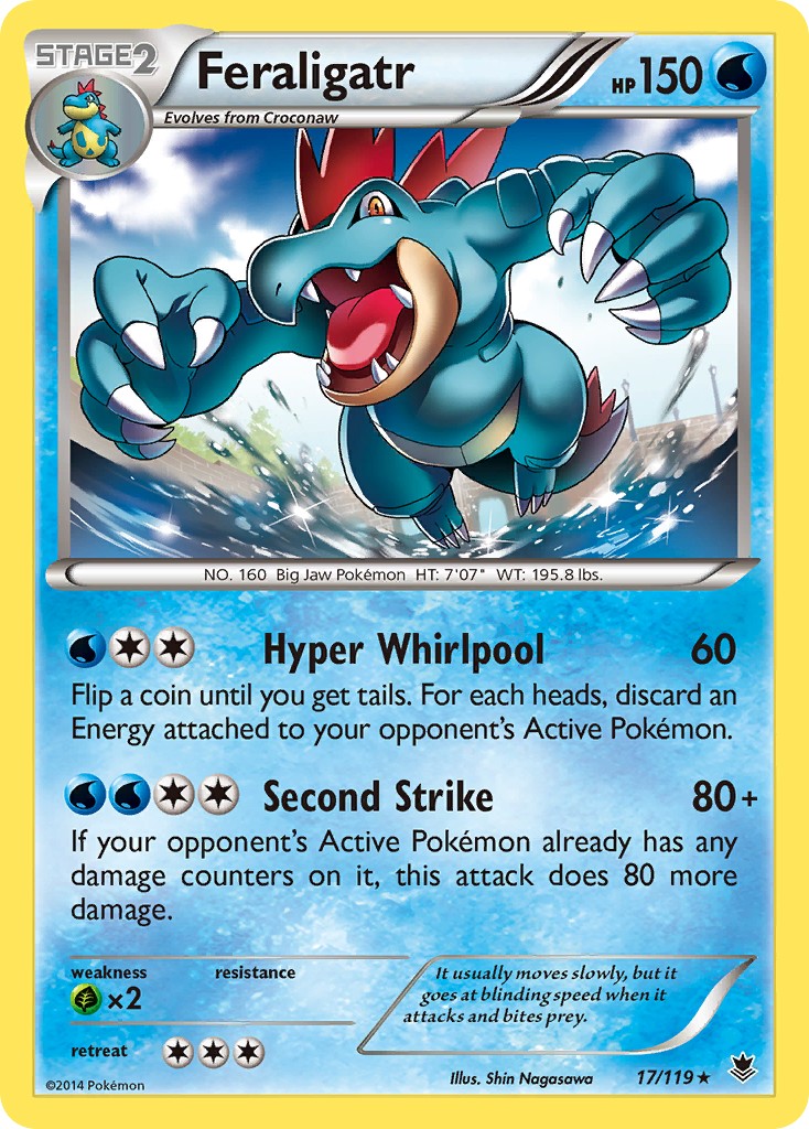 2014 Pokémon Phantom Forces 2014 Pokémon Phantom Forces #17 trading card