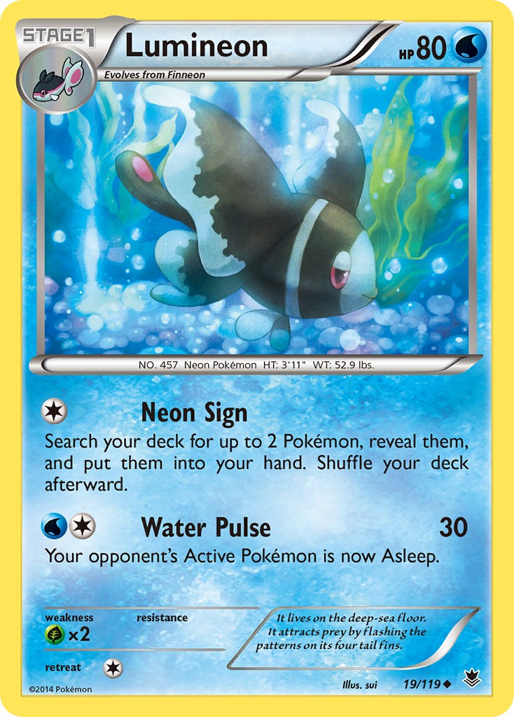 2014 Pokémon Phantom Forces 2014 Pokémon Phantom Forces #19 trading card