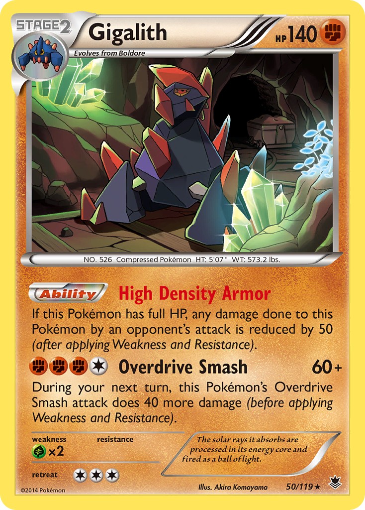 2014 Pokémon Phantom Forces 2014 Pokémon Phantom Forces #50 trading card