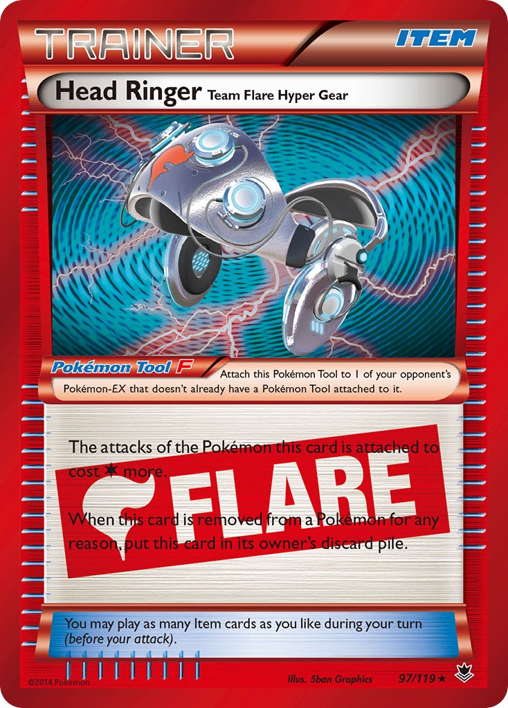 Head Ringer Team Flare Hyper Gear - Image 1