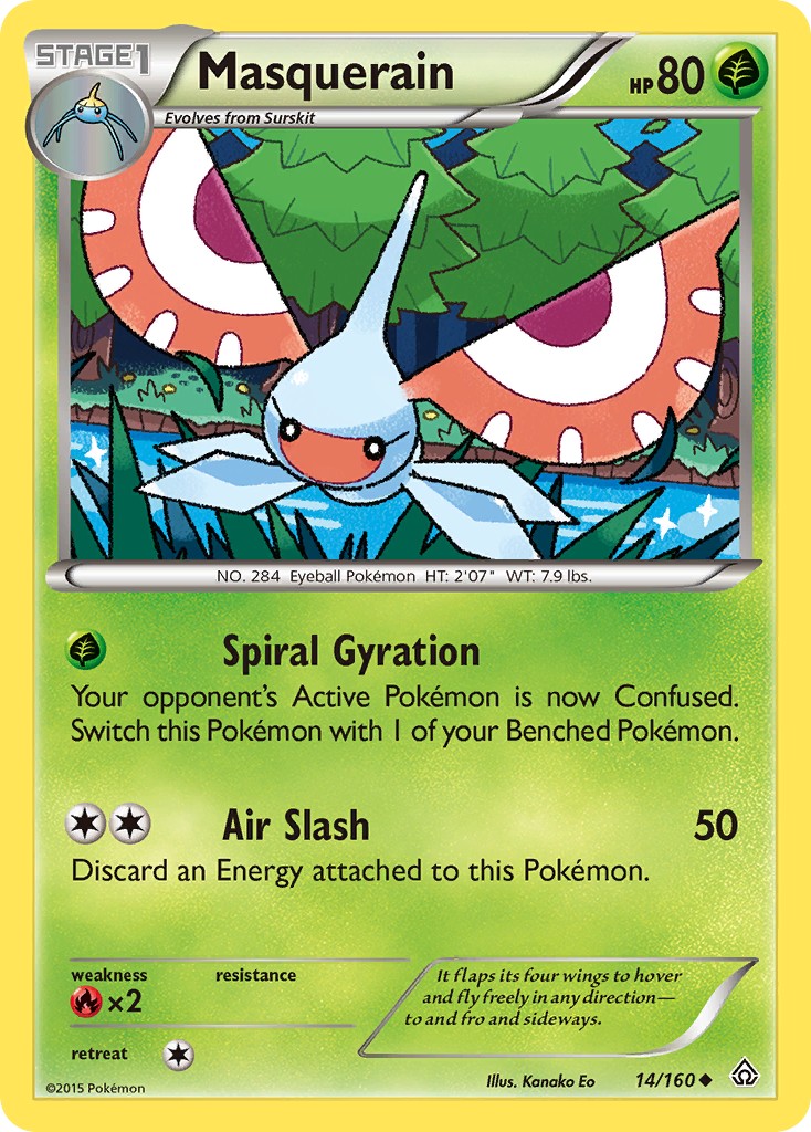 2015 Pokémon Primal Clash 2015 Pokémon Primal Clash #14 trading card