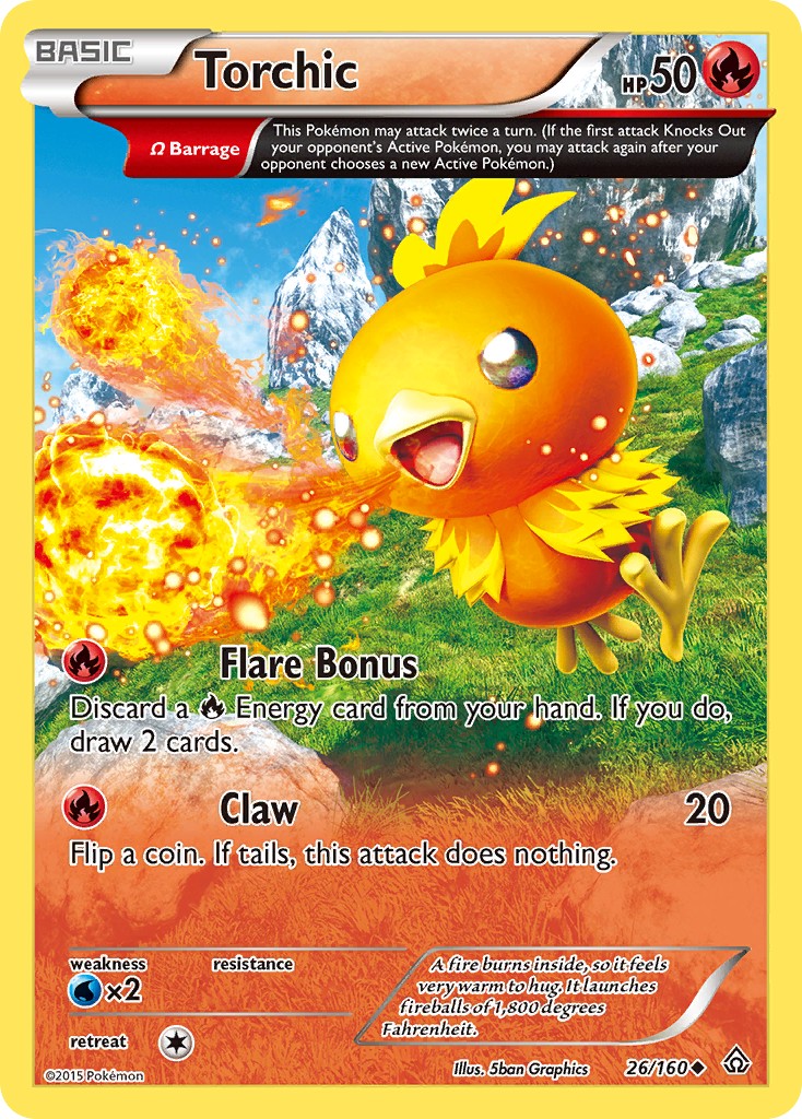 2015 Pokémon Primal Clash 2015 Pokémon Primal Clash #26 trading card