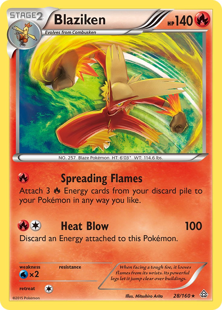 2015 Pokémon Primal Clash 2015 Pokémon Primal Clash #28 trading card