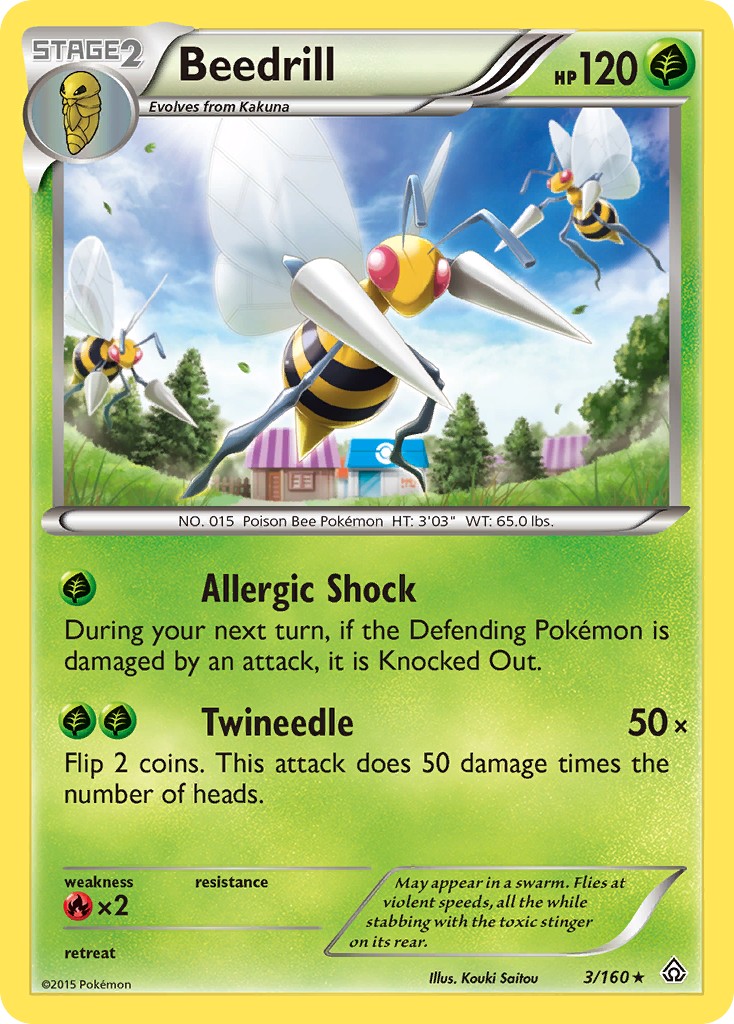 2015 Pokémon Primal Clash 2015 Pokémon Primal Clash #3 trading card