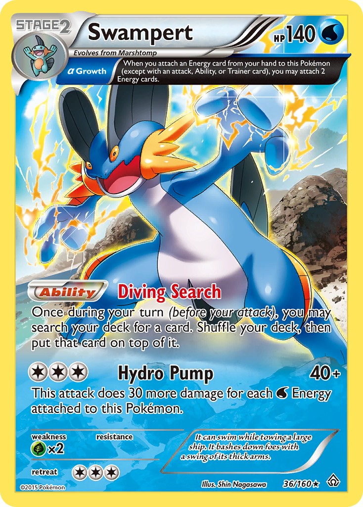 2015 Pokémon Primal Clash 2015 Pokémon Primal Clash #36 trading card