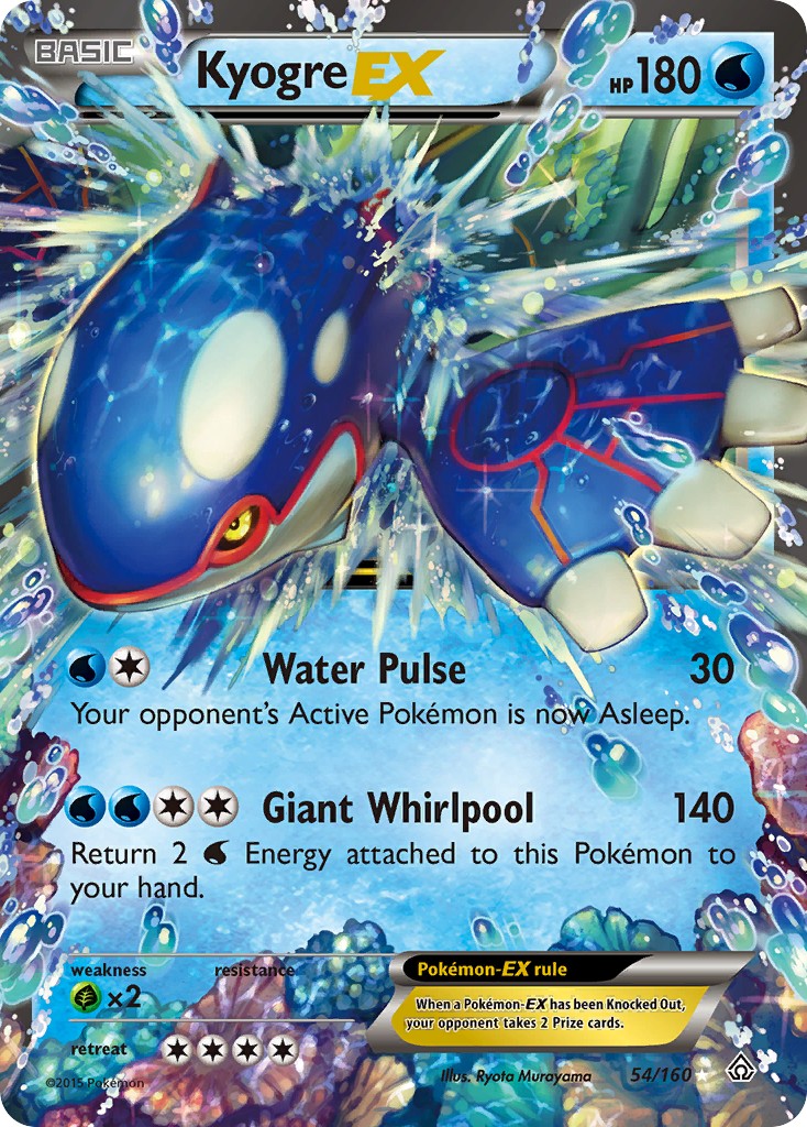 2015 Pokémon Primal Clash 2015 Pokémon Primal Clash #54 trading card