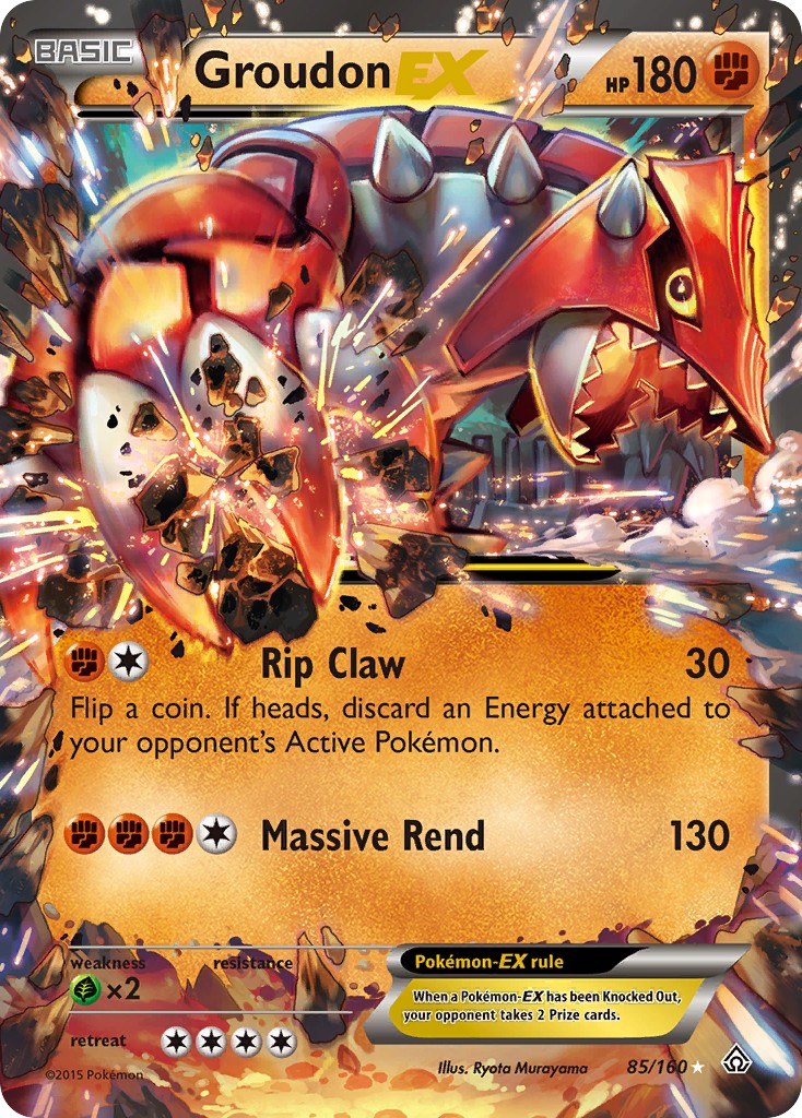 2015 Pokémon Primal Clash 2015 Pokémon Primal Clash #85 trading card