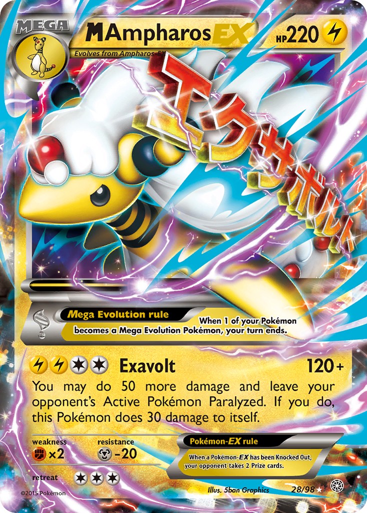 2015 Pokémon Ancient Origins 2015 Pokémon Ancient Origins #28 trading card