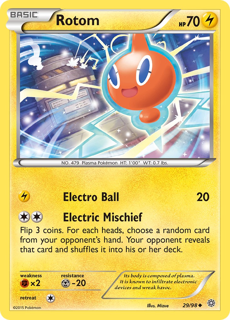 2015 Pokémon Ancient Origins 2015 Pokémon Ancient Origins #29 trading card