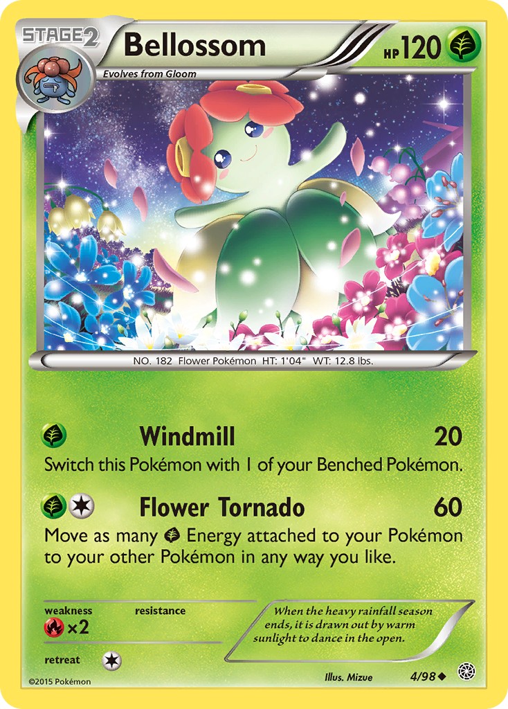 2015 Pokémon Ancient Origins 2015 Pokémon Ancient Origins #4 trading card