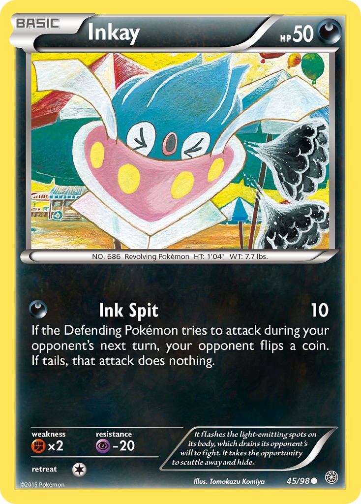 2015 Pokémon Ancient Origins 2015 Pokémon Ancient Origins #45 trading card