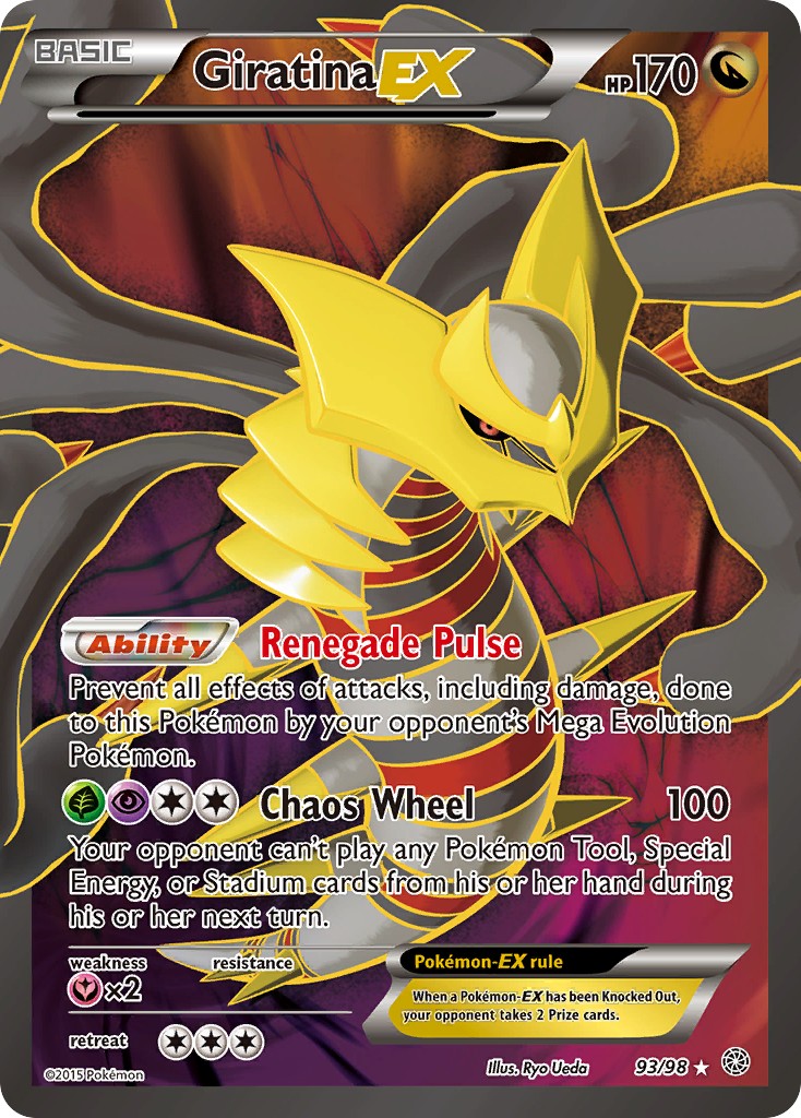 2015 Pokémon Ancient Origins 2015 Pokémon Ancient Origins #93 trading card