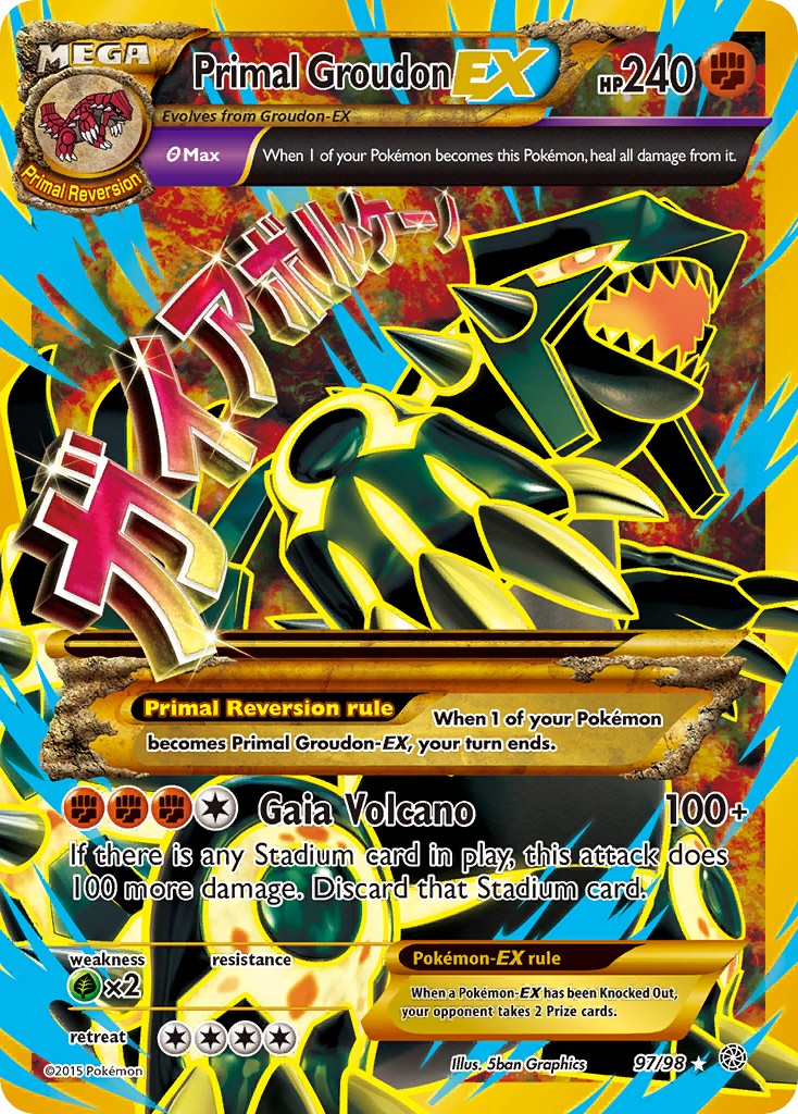 Primal Groudon-EX - Image 1