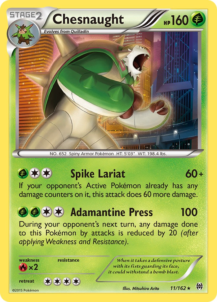 2015 Pokémon BREAKthrough 2015 Pokémon BREAKthrough #11 trading card