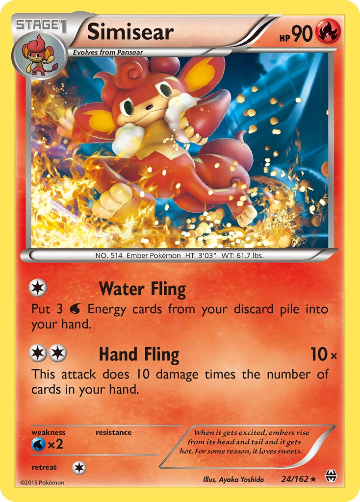 2015 Pokémon BREAKthrough 2015 Pokémon BREAKthrough #24 trading card