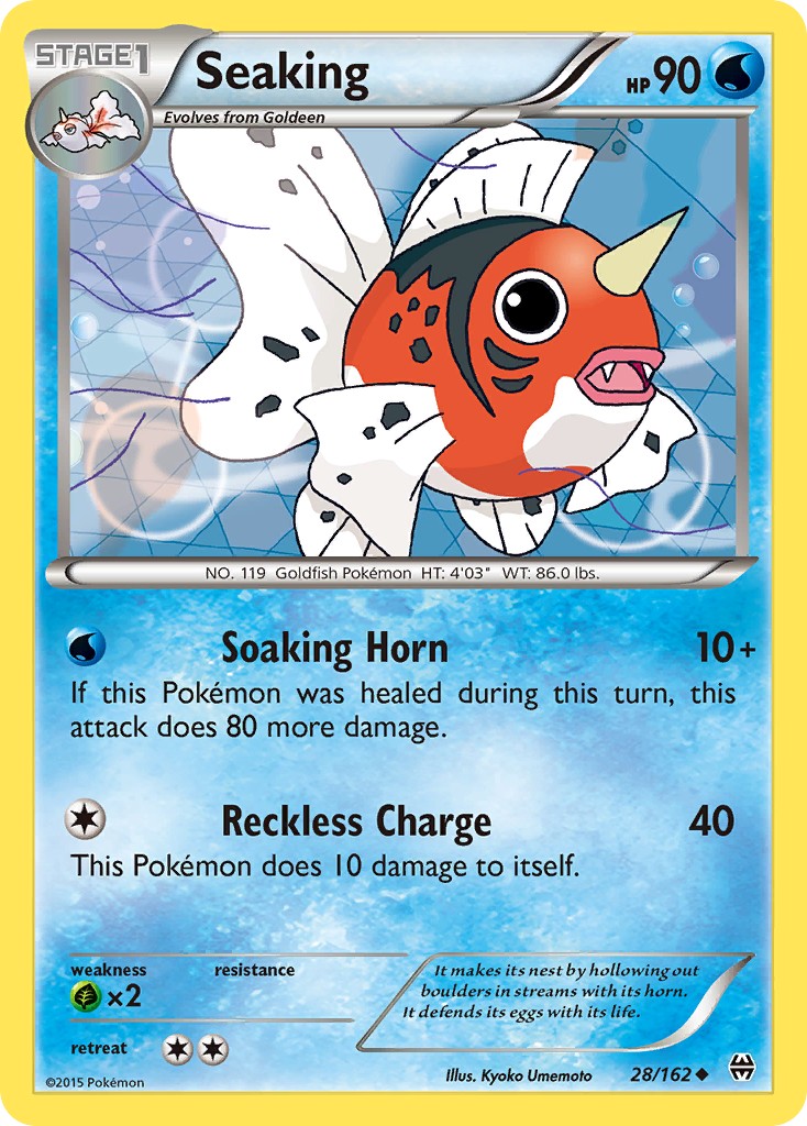 2015 Pokémon BREAKthrough 2015 Pokémon BREAKthrough #28 trading card