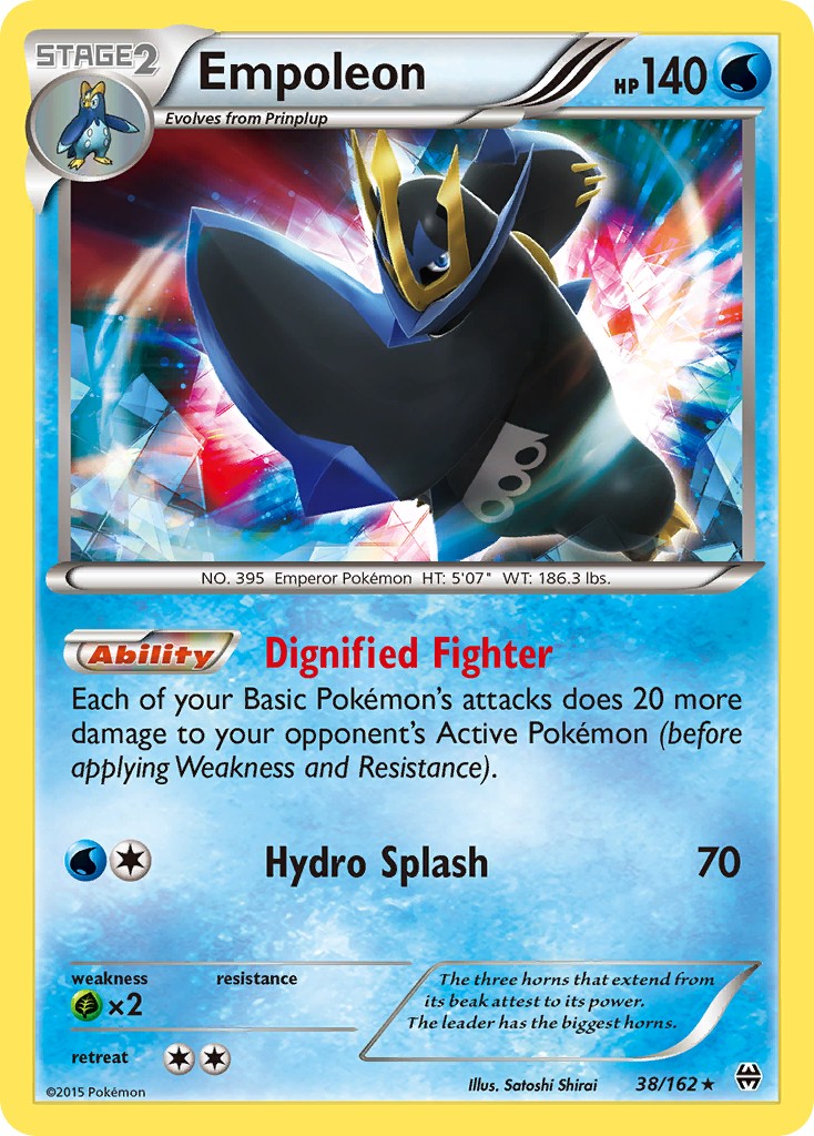 2015 Pokémon BREAKthrough 2015 Pokémon BREAKthrough #38 trading card