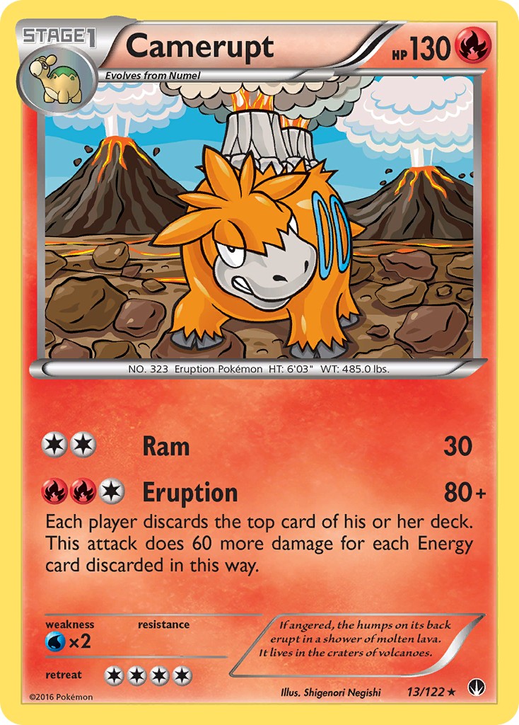 2016 Pokémon BREAKpoint 2016 Pokémon BREAKpoint #13 trading card