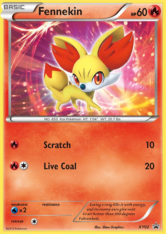 2013 Pokémon XY Black Star Promos 2013 Pokémon XY Black Star Promos #XY02 trading card