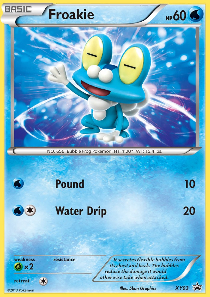 2013 Pokémon XY Black Star Promos 2013 Pokémon XY Black Star Promos #XY03 trading card
