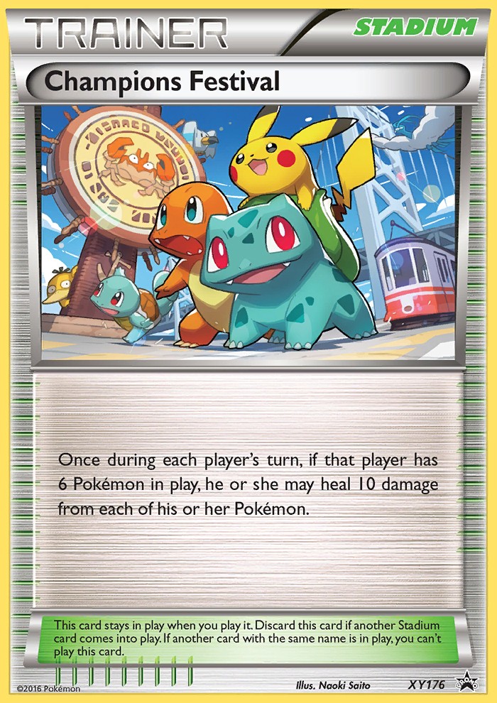 2013 Pokémon XY Black Star Promos 2013 Pokémon XY Black Star Promos #XY176 trading card