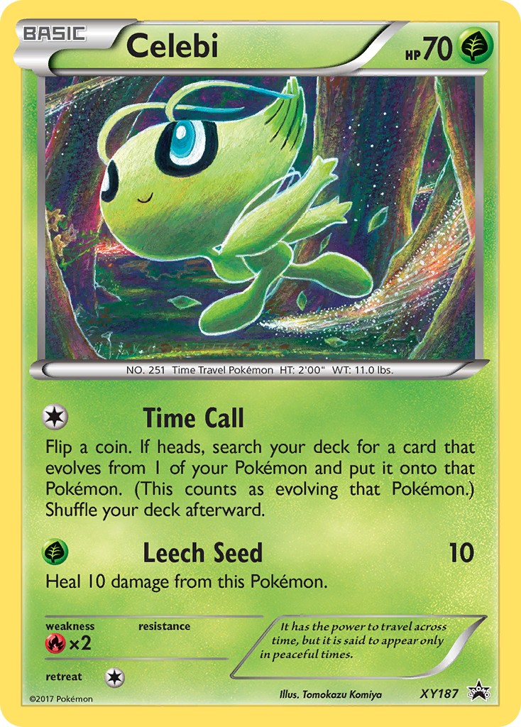 Celebi (Promo · Holo) · 2013 · XY Black Star Promos