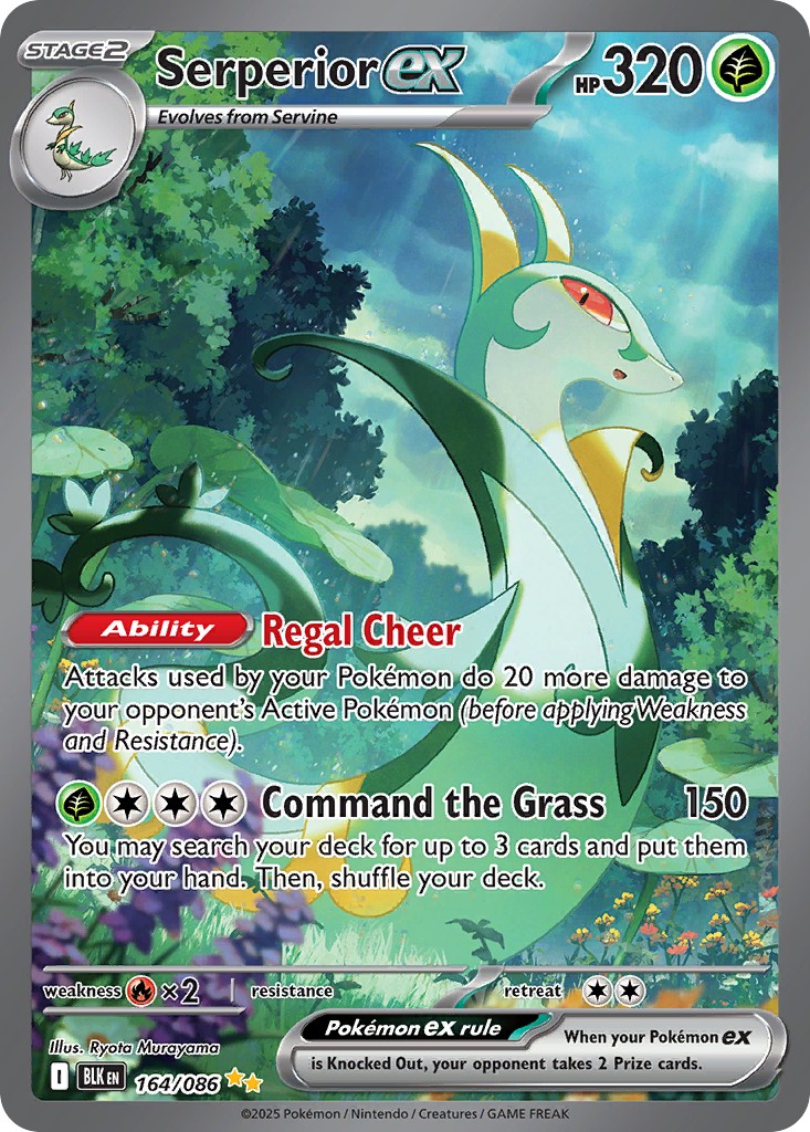 2025 Pokémon Black Bolt 2025 Pokémon Black Bolt #164 trading card