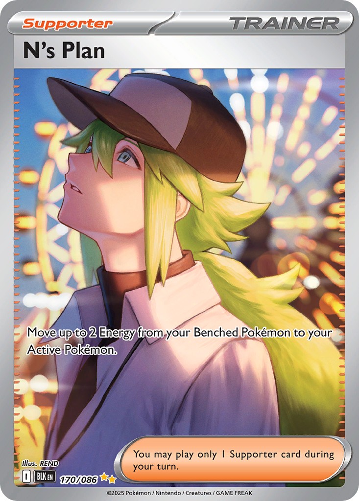 2025 Pokémon Black Bolt 2025 Pokémon Black Bolt #170 trading card