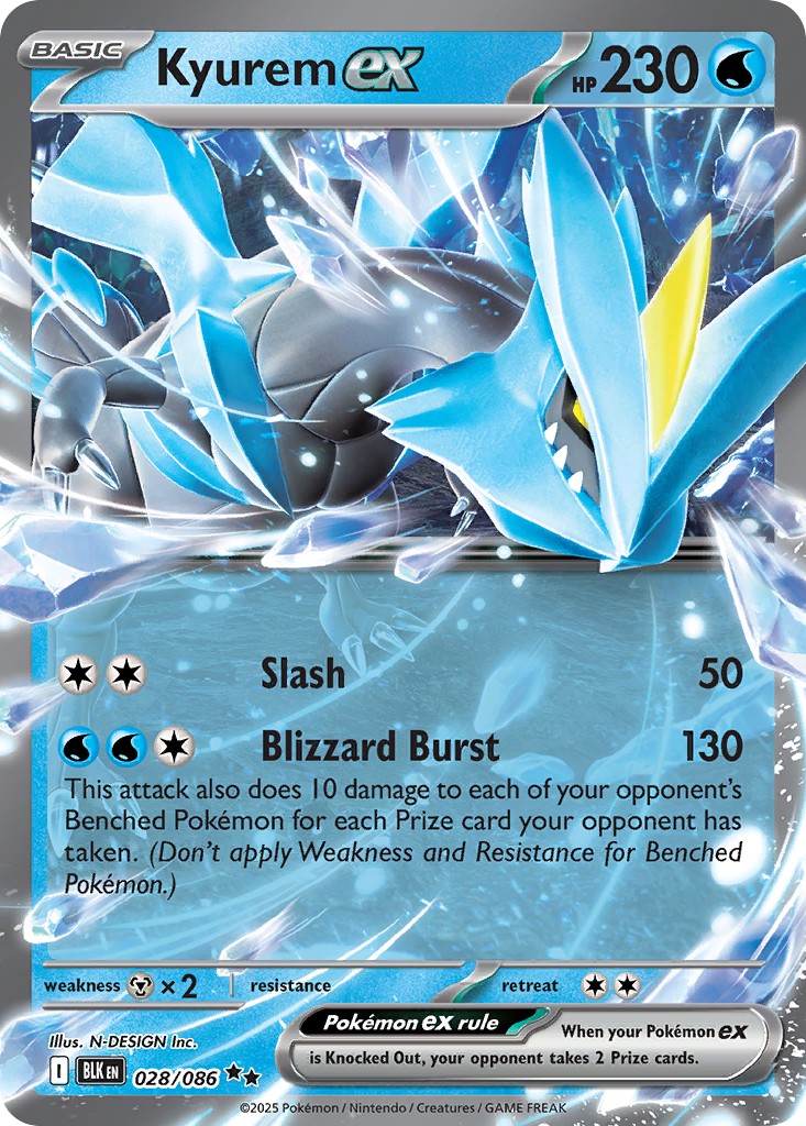 2025 Pokémon Black Bolt 2025 Pokémon Black Bolt #28 trading card