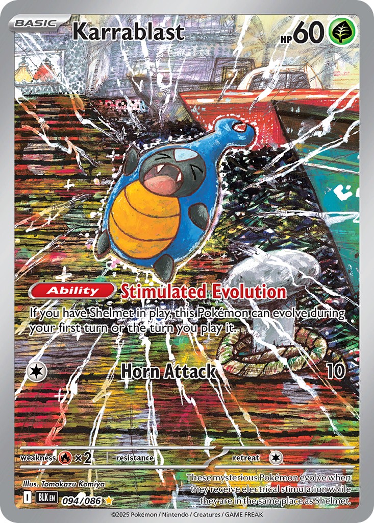 2025 Pokémon Black Bolt 2025 Pokémon Black Bolt #94 trading card