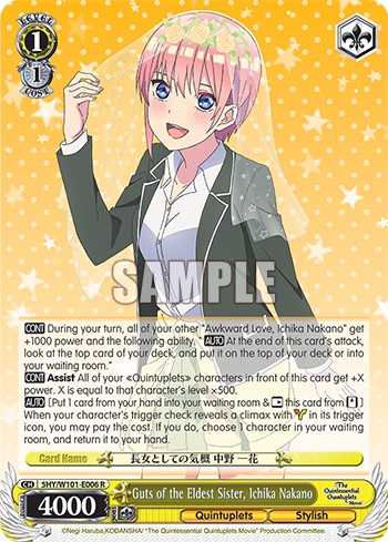 Guts of the Eldest Sister, Ichika Nakano - Image 1