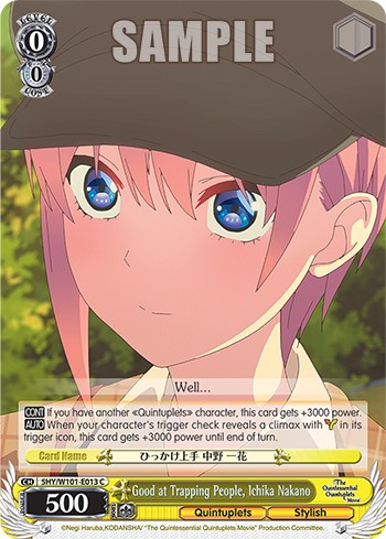 Good at Trapping People, Ichika Nakano - Image 1