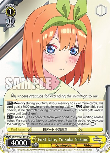 First Date, Yotusba Nakano - Image 1