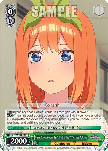 Sneaking Around Isn't Bad Either? Yotsuba Nakano - Image 1