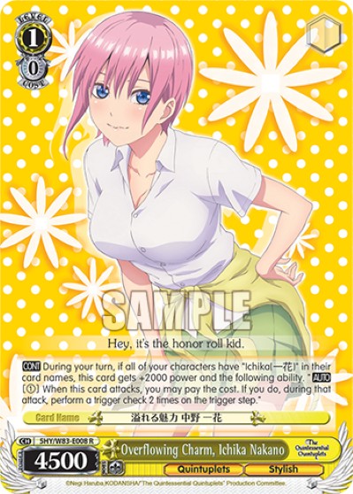 Overflowing Charm, Ichika Nakano - Image 1