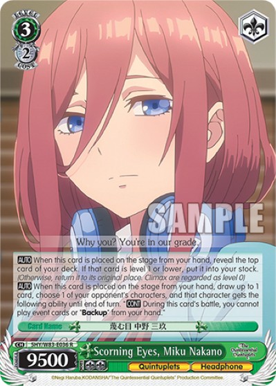 Scorning Eyes, Miku Nakano - Image 1