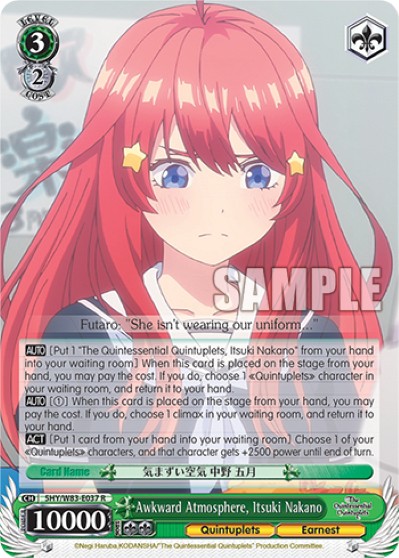 Awkward Atmosphere, Itsuki Nakano - Image 1