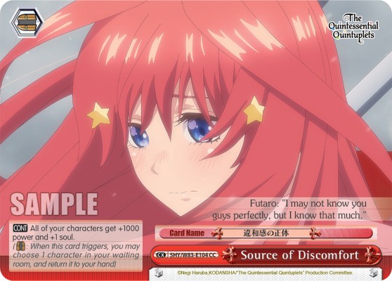 Source of Discomfort - Image 1