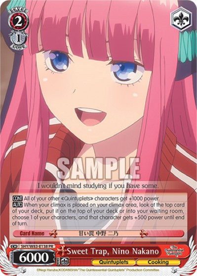 Sweet Trap, Nino Nakano - Image 1