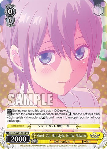 Short-Cut Hairstyle, Ichika Nakano - Image 1