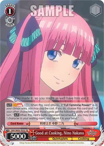 Good at Cooking, Nino Nakano - Image 1