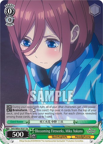 Blossoming Fireworks, Miku Nakano - Image 1