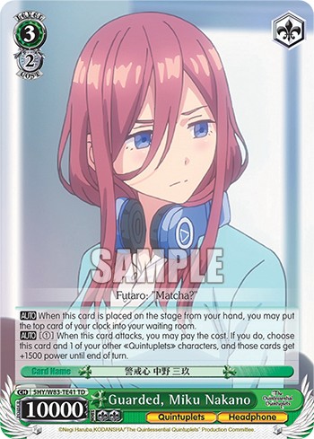 Guarded, Miku Nakano - Image 1