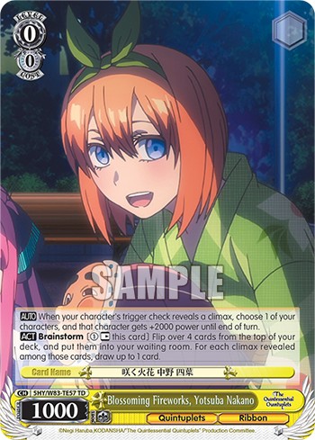 Blossoming Fireworks, Yotsuba Nakano - Image 1