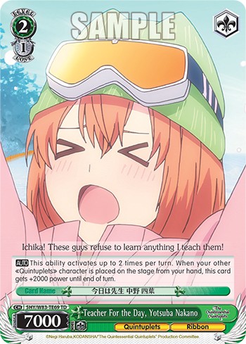 Teacher For the Day, Yotsuba Nakano - Image 1