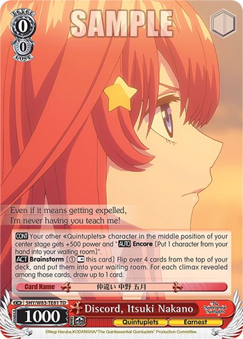 Discord, Itsuki Nakano - Image 1