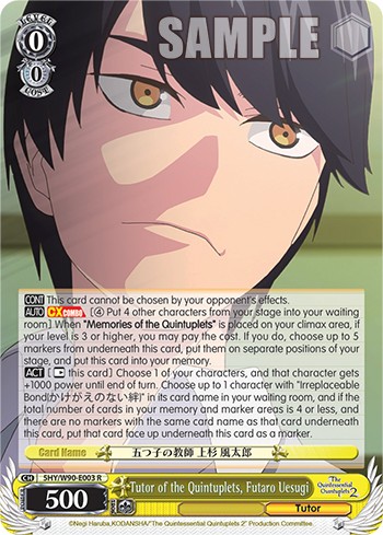 Tutor of the Quintuplets, Futaro Uesugi - Image 1