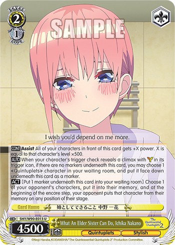 What An Elder Sister Can Do, Ichika Nakano - Image 1
